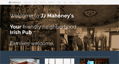 Desktop Screenshot of jjmahoneys.com