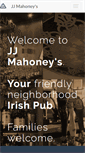 Mobile Screenshot of jjmahoneys.com